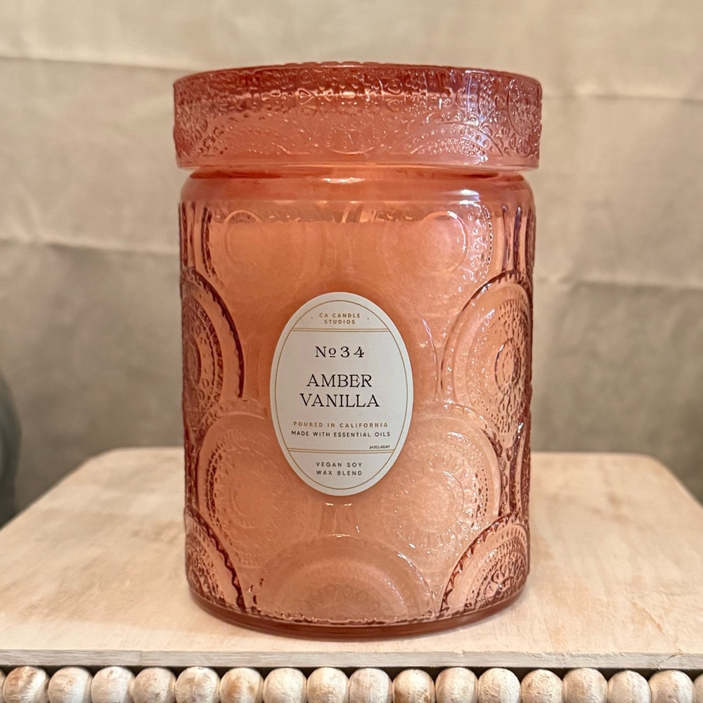 ⚡️Leoben Co "Amber Vanilla" Candle